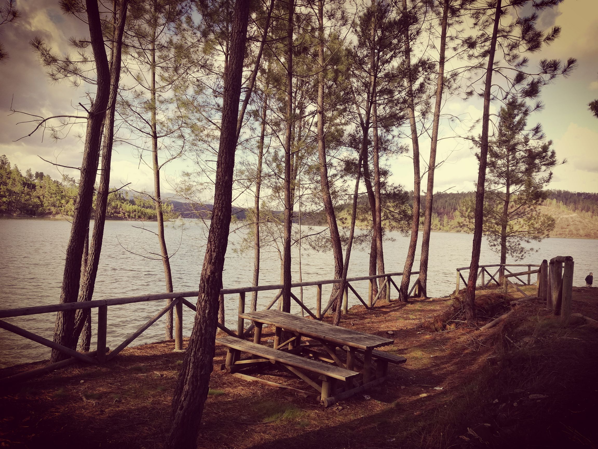Picknick im See